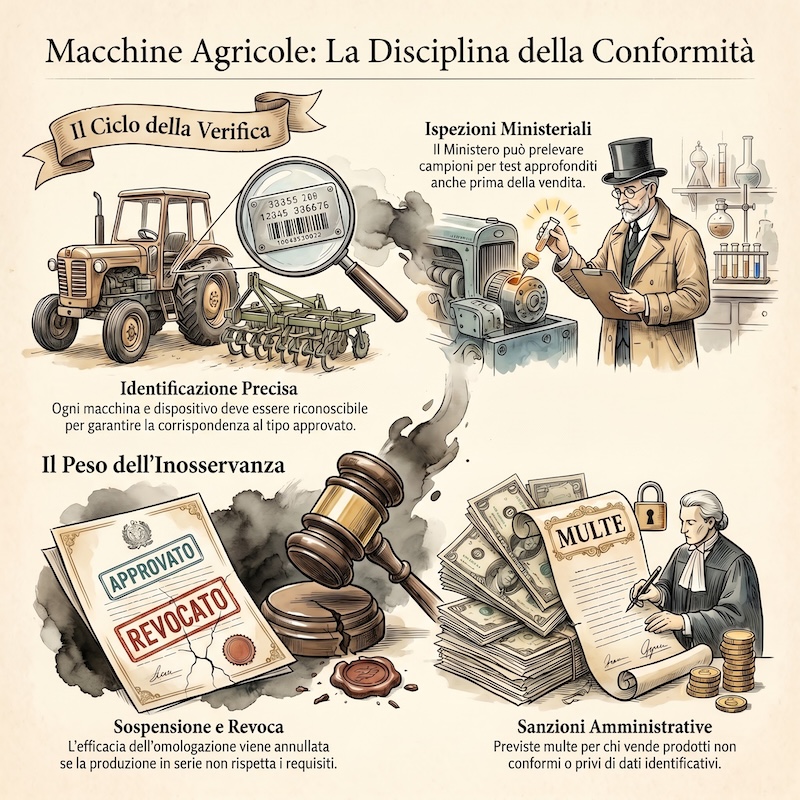 Infografica: Controlli conformità macchine agricole