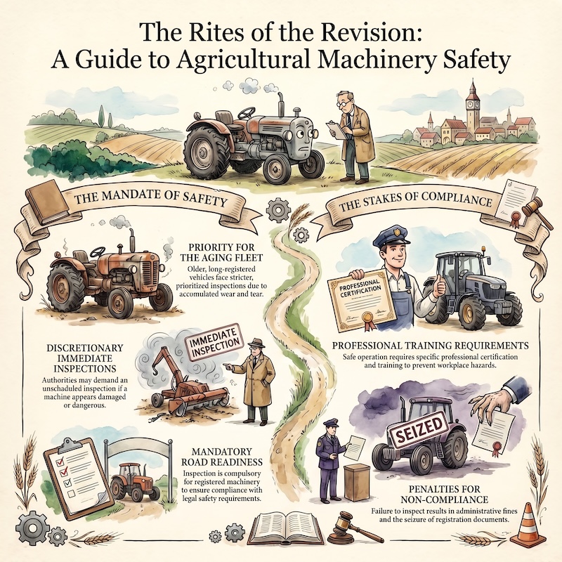 Infographic: Inspection of agricultural machines