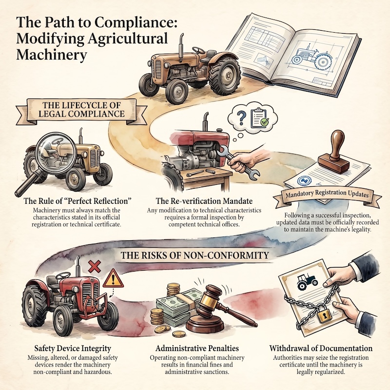 Infographic: Changes and update of agricultural machine documents