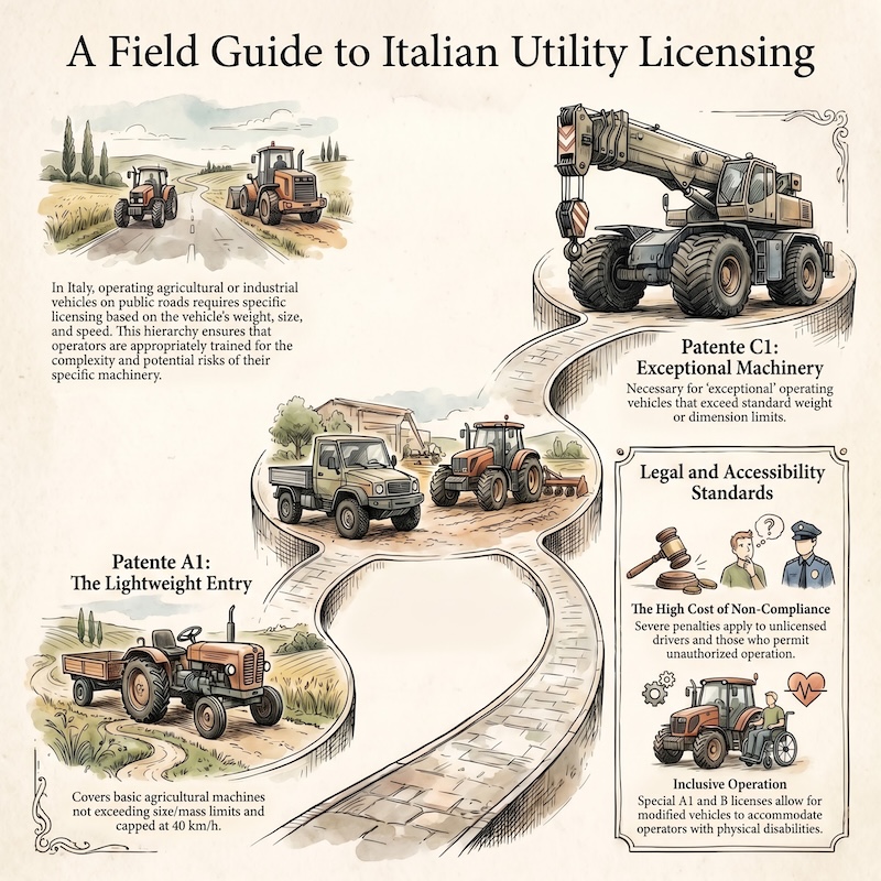 Infographic: Licences for agricultural and work machines