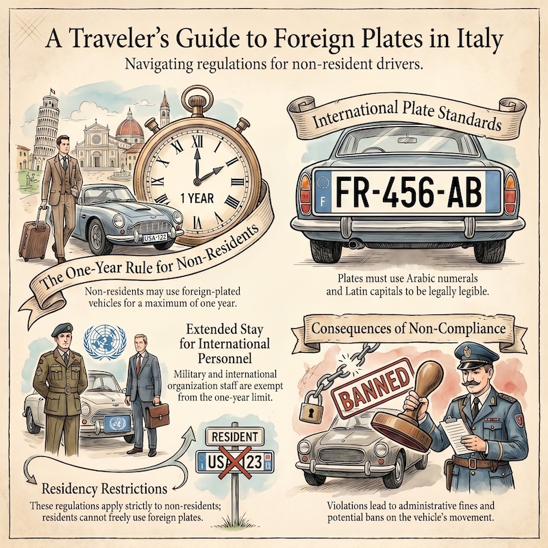 Infographic: Foreign vehicles driven by non-residents