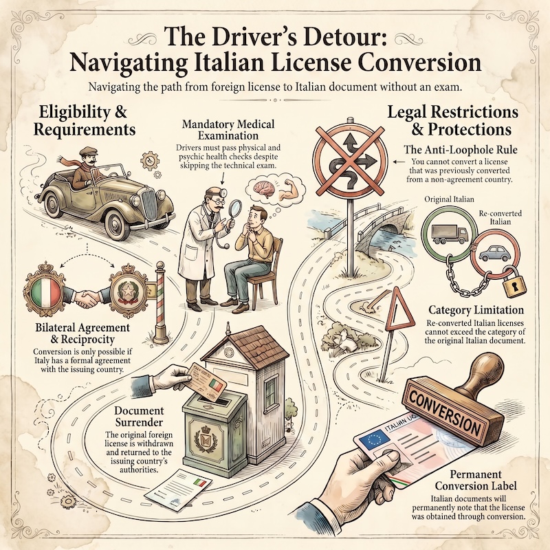 Infographic: Conversion of non-EU licences