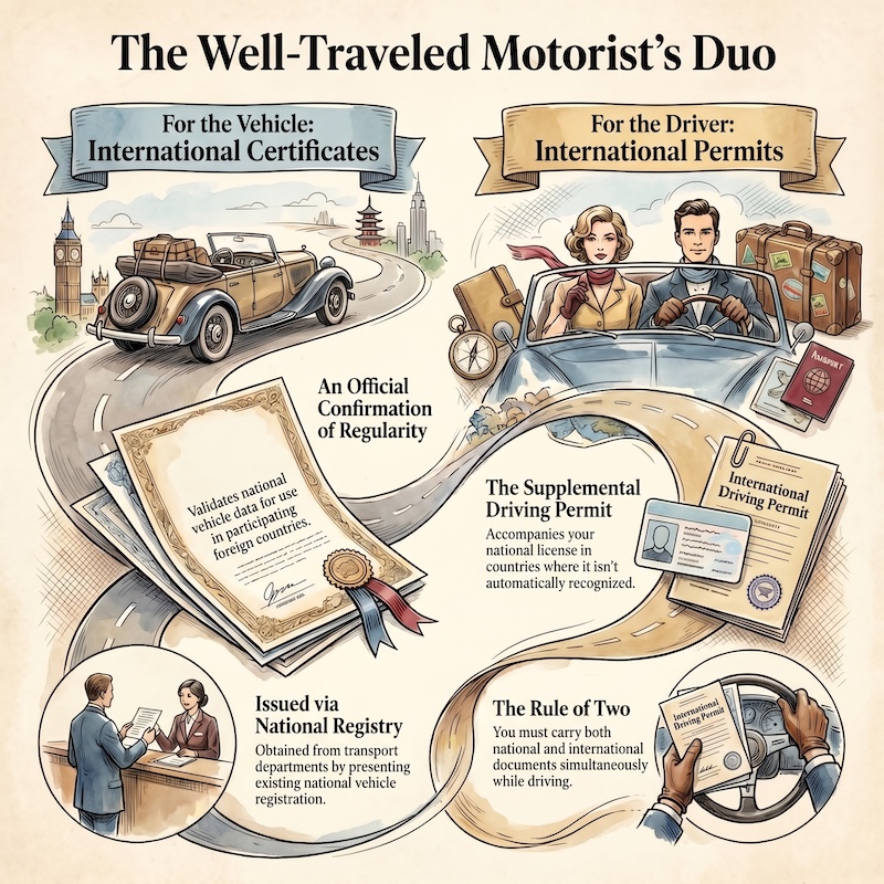 Infographic: International driving permits and certificates