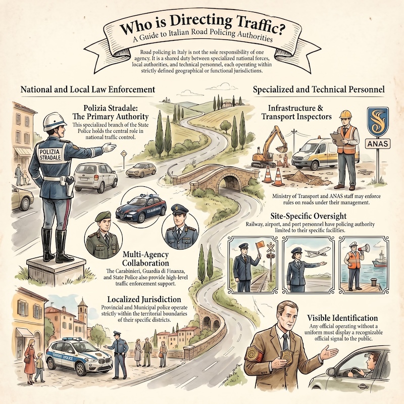 Infographic: Who performs road police services