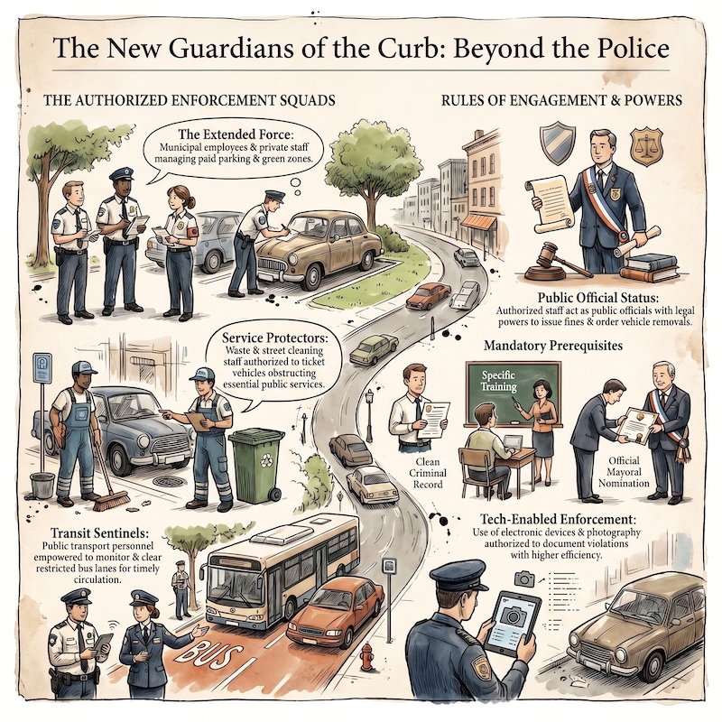 Infographic: Control of parking and stopping violations