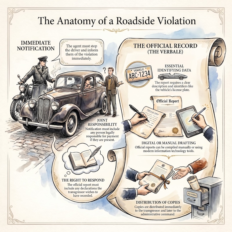 Infographic: Immediate notification and report