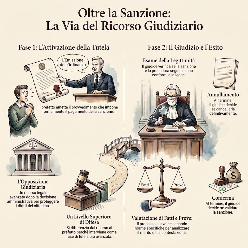 Infografica: Opposizione all’ordinanza del prefetto