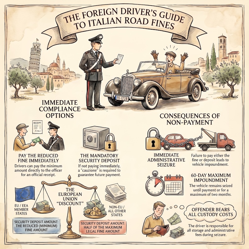 Infographic: Foreign vehicles and immediate payment