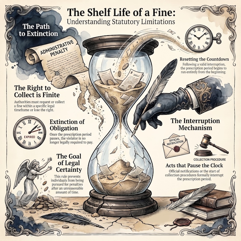 Infographic: Limitation period for fines