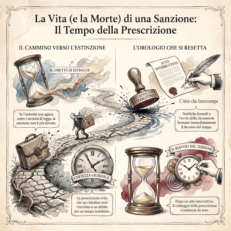 Infografica: Prescrizione delle sanzioni