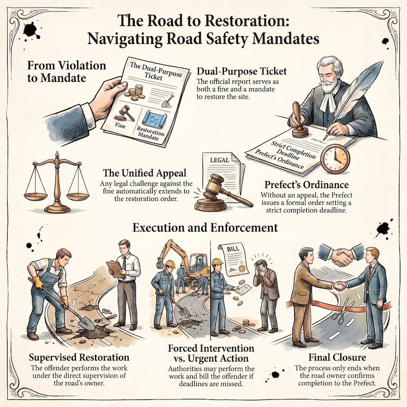 Infographic: Restoration and removal of illegal works