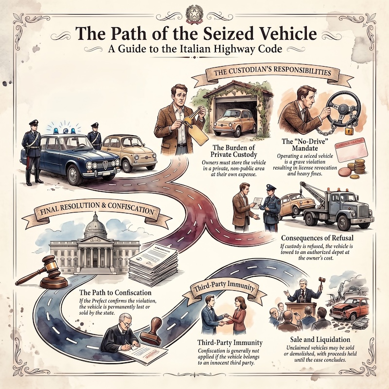 Infographic: Vehicle seizure and confiscation
