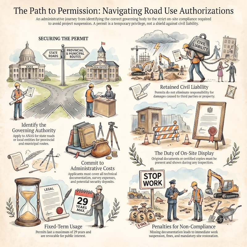 Infographic: Road permit procedures and requirements