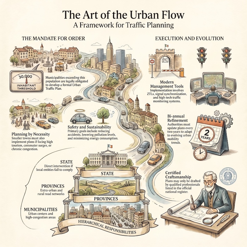 Infographic: Urban and extra-urban traffic planning