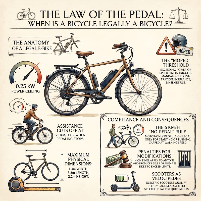 Infographic: Cycles and electric bicycles