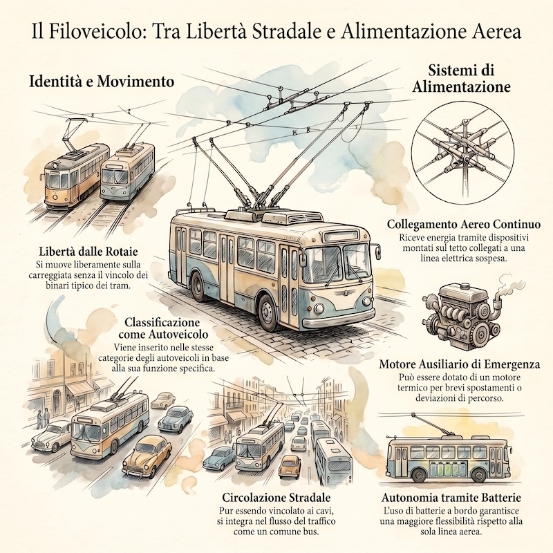 Infografica: Filoveicoli: definizione e funzionamento