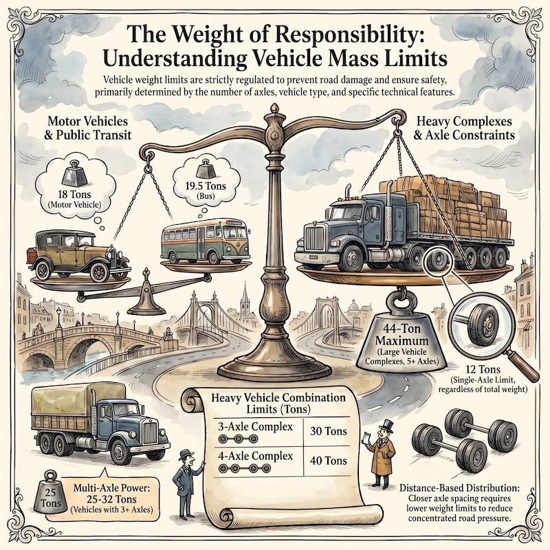 Infographic: Vehicle weight limits