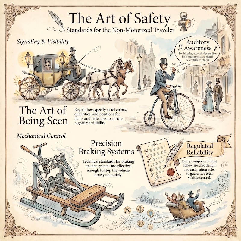 Infographic: Signaling and braking devices requirements