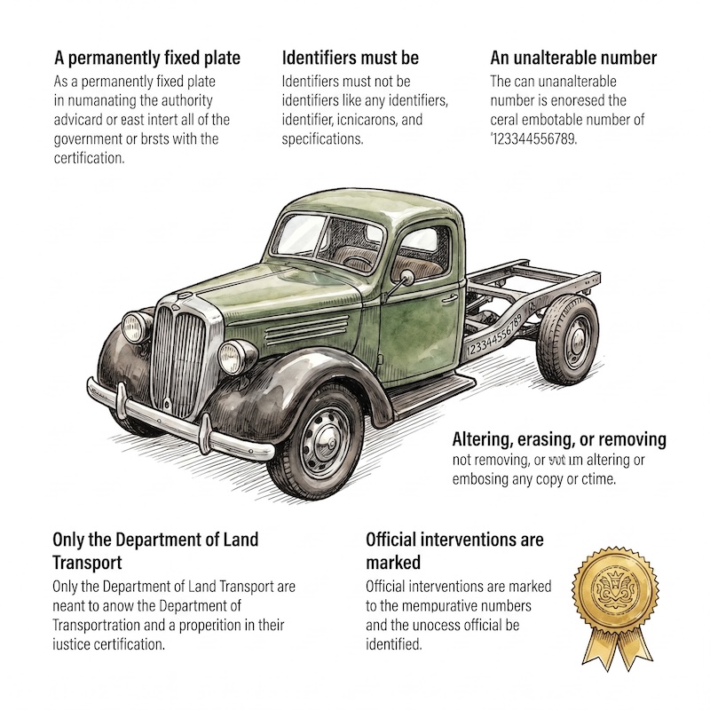 Infographic: Vehicle identification data