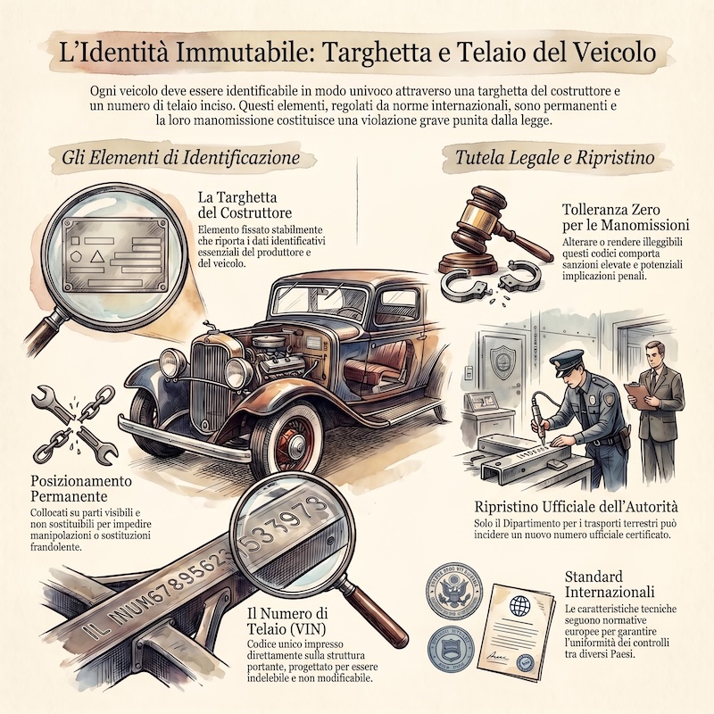 Infografica: Identificazione dei veicoli