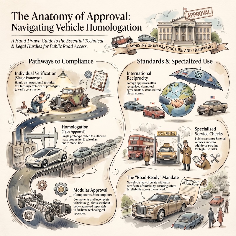 Infographic: Roadworthiness and vehicle approval
