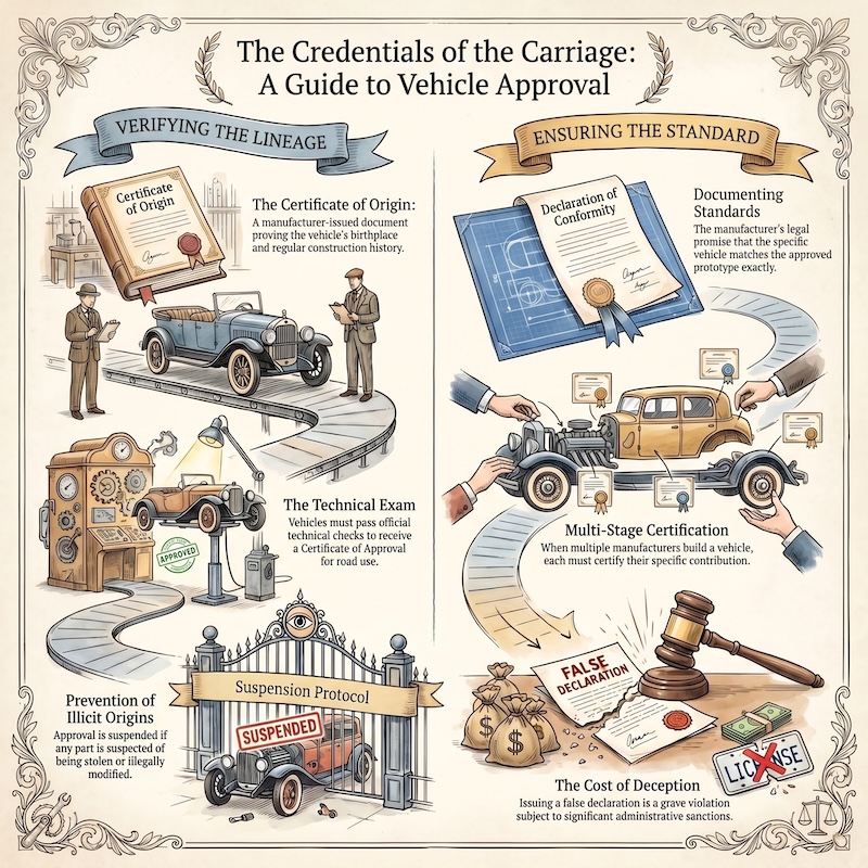 Infographic: Vehicle certificates and conformity