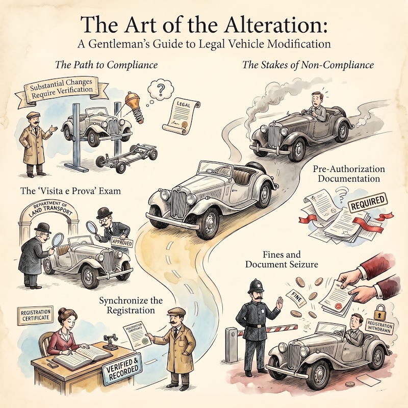 Infographic: Vehicle modifications and registration update