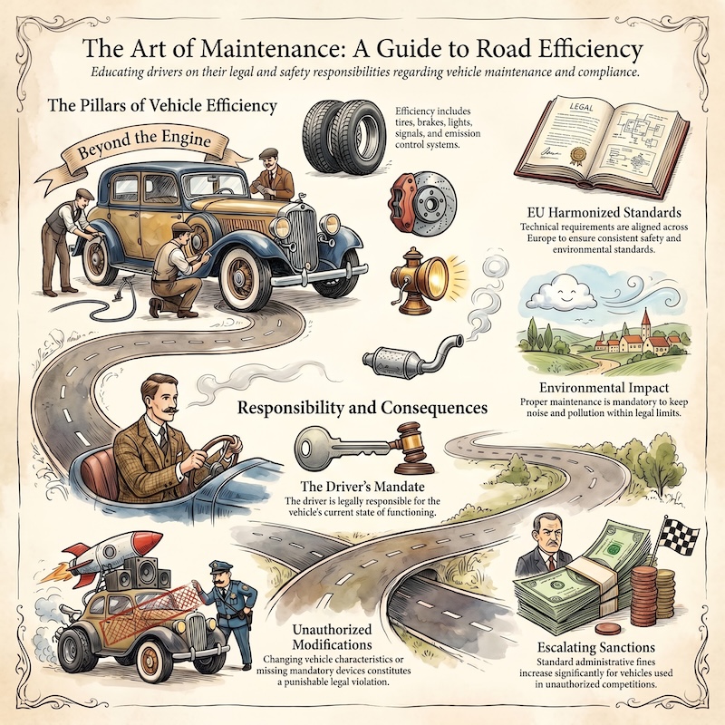 Infographic: Vehicle efficiency and maintenance