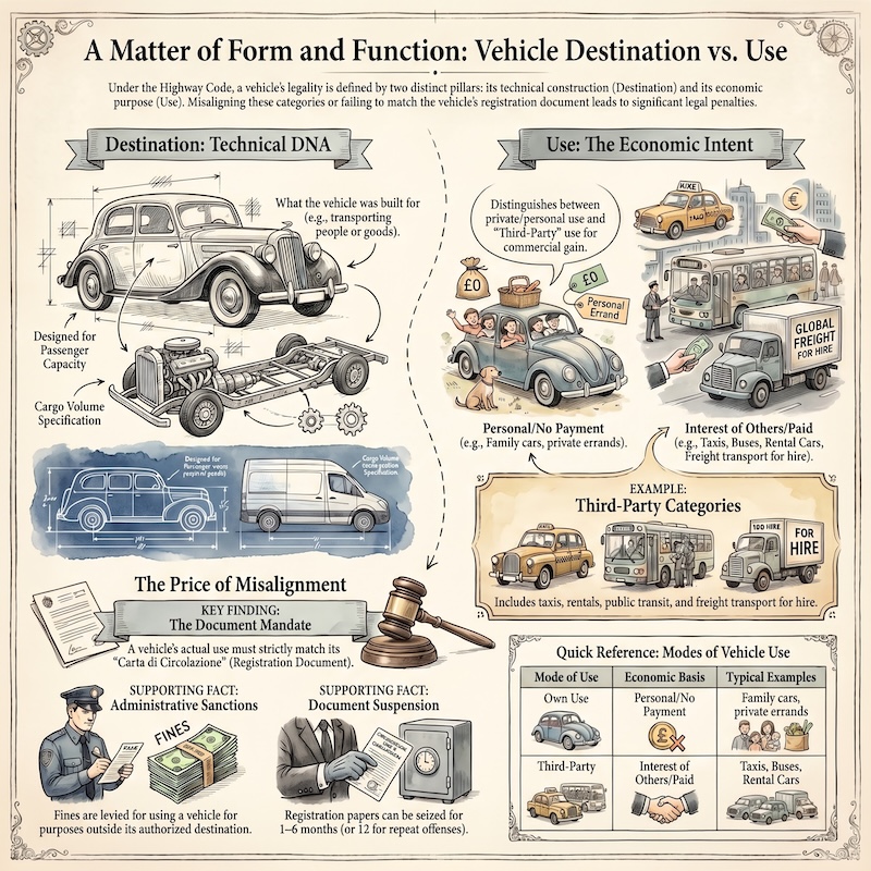 Infographic: Vehicle purpose and use