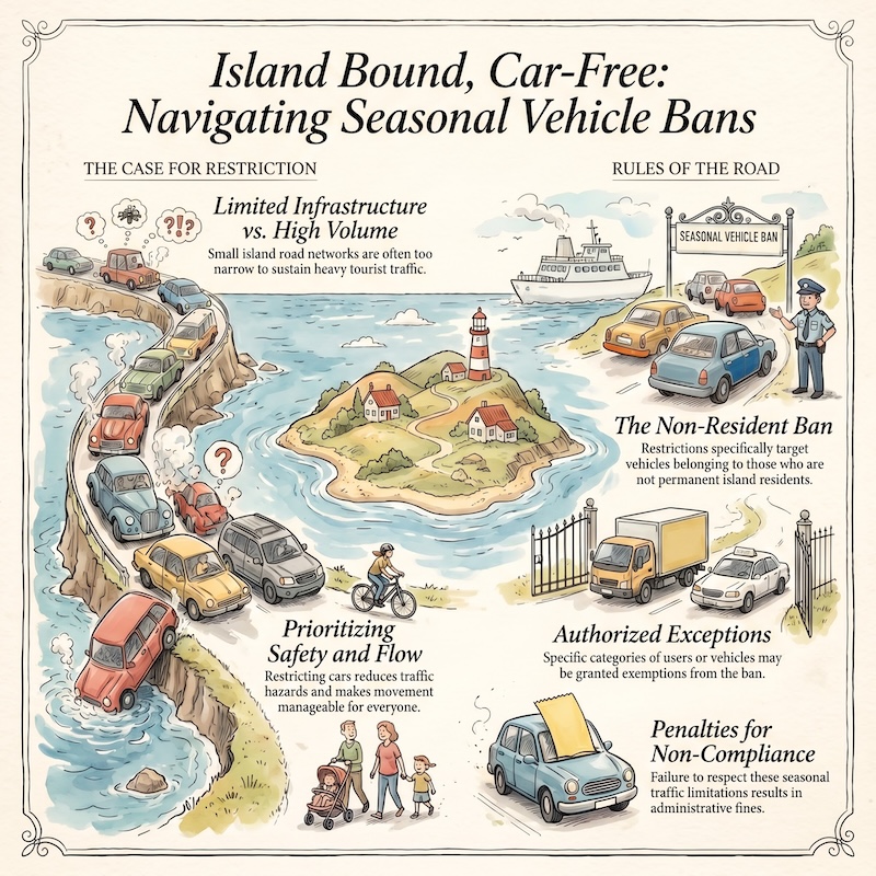 Infographic: Vehicle circulation on small islands