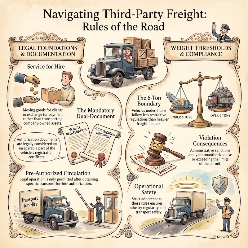 Infographic: Goods transport for third parties